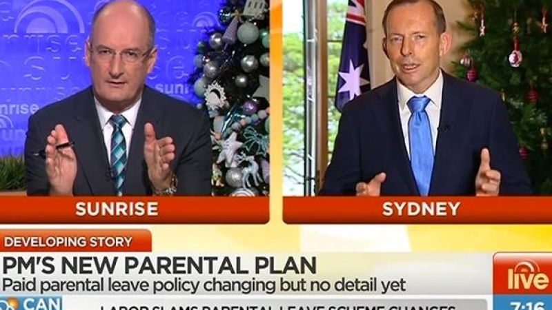 Kochie Ripped Into Tony Abbott On ‘Sunrise’ This Morning
