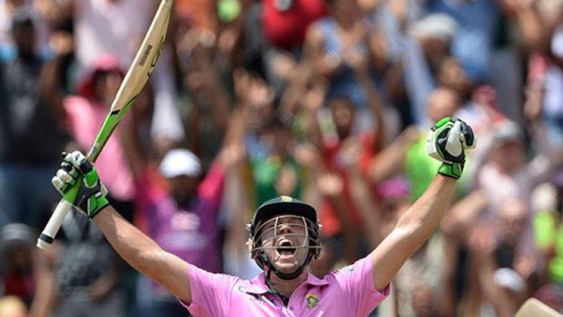 AB De Villiers Casually Smashed The Fastest Century In ODI Cricket History