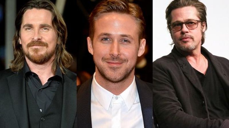 Gosling, Pitt, Bale Star Together in World’s Most Handsome Movie