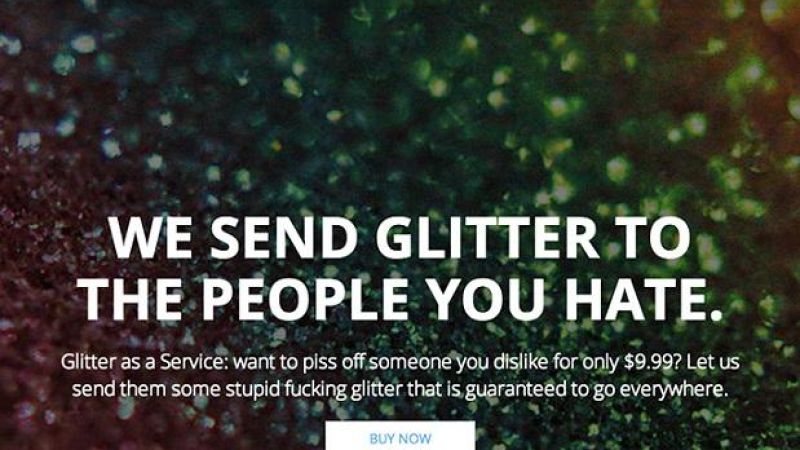 This Site Lets You Send Shitloads of Glitter to Your Enemies