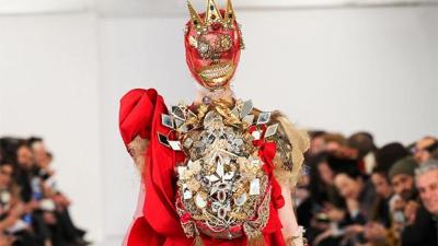 Ex-Dior Designer John Galliano Debuts Results Of Margiela Crafternoon
