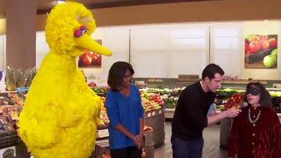 Michelle Obama, Big Bird’s ‘Billy On The Street’ Cameo Will Get You Through Hump Day