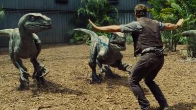 Oh My God Chris Pratt TRAINS VELOCIRAPTORS In The New ‘Jurassic World’ Spot
