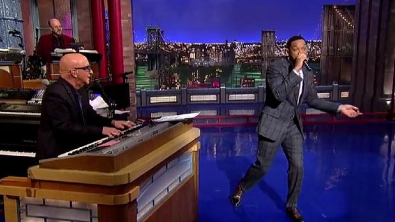 Will Smith Ripped Through An Impromptu ‘Gettin’ Jiggy Wit It’ On Letterman