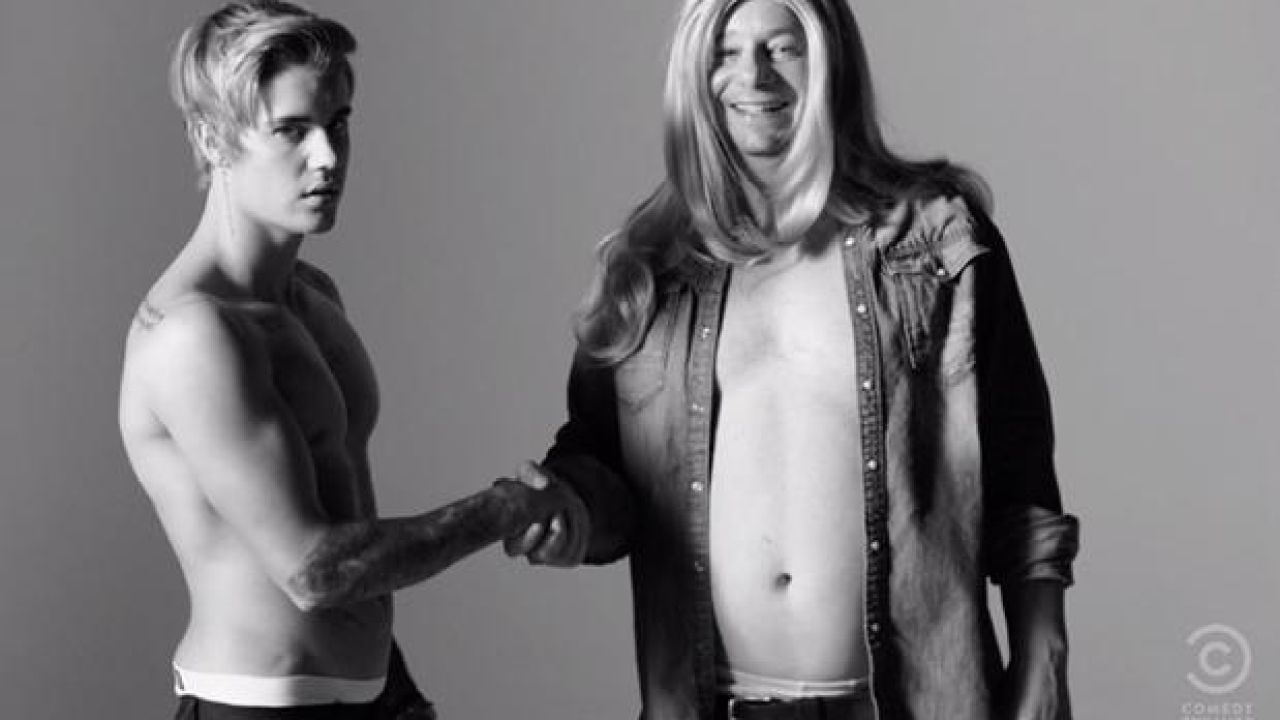 Justin Bieber Has First Encounter With Self-Awareness In Calvin Klein Parody