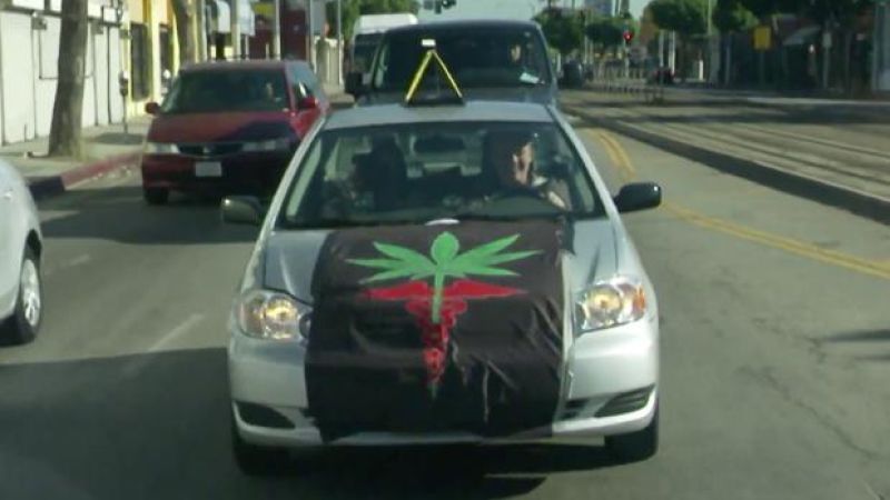 WATCH: Conan, Kevin Hart, Ice Cube Turn A Driving Lesson Into A Weed Run