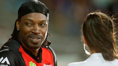 Chris Gayle “Apologises” To Mel McLaughlin, Cops Blast From Cricket Aus