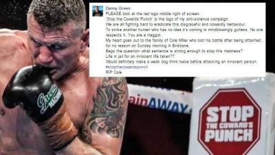 Danny Green KOs “Maggot” Coward Punchers In Viral Post After QLD Teen Dies