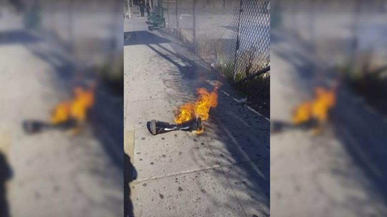 WATCH: L.A. Dude’s Hoverboard Is Too Fire, Actually Bursts Into Flames