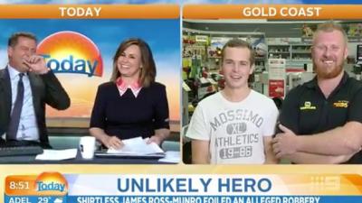 Karlos Loses It As Aussie Ledges Talk Foiling Robbery With “Busted Plugga”