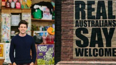 ‘Real Australians Say Welcome’ Artist On Accidentally Sending Posters Viral