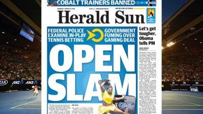 William Hill Slams Herald Sun, Demands They Retract Today’s Front Page