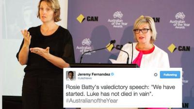 Rosie Batty’s Last Speech As Aussie of The Year Is As Kick-Ass As She Is