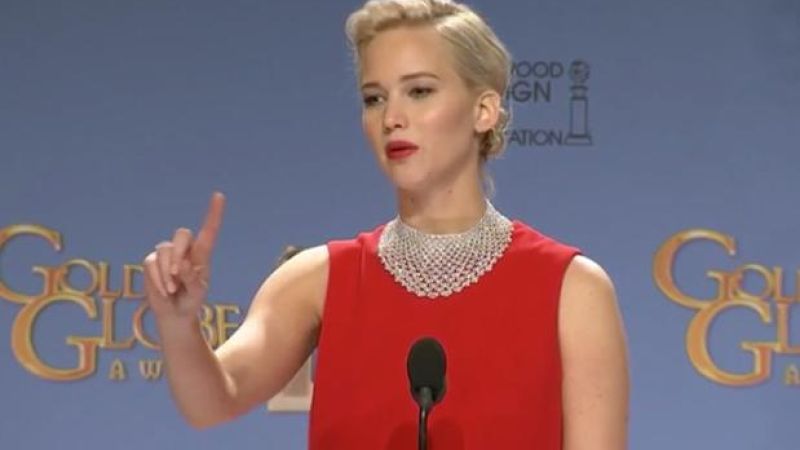 JLaw Has No Mercy, Drags Reporter For Using His Phone During Presser