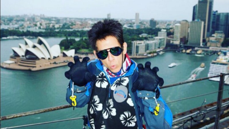 WATCH: Ksubi-Wearing Zoolander Debuts New Lewk ‘Koala’ On Harbour Bridge
