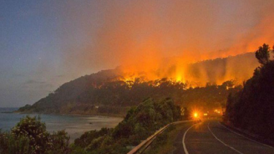Great Ocean Road To Reopen After Devastating Xmas Day Fires In Lorne
