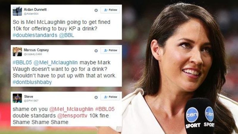 Twitter Had No Mercy For Mel McLaughlin Saying She’d Buy Mark Waugh A Beer
