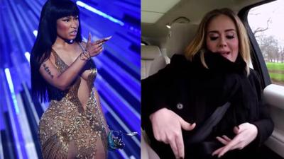 Nicki Minaj’s Fannaconda Thirsty For Adele’s On-Point ‘Carpool Karaoke’