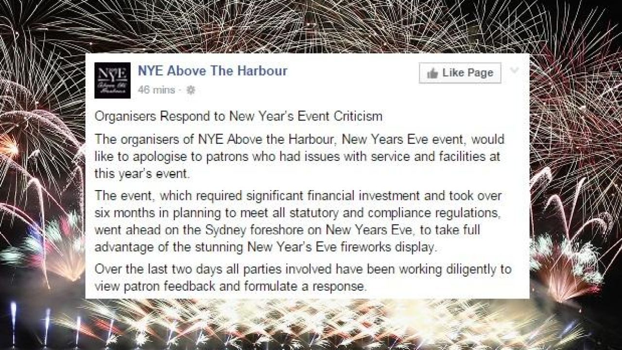 NYE Party Organisers Apologise For Botched Event, Aren’t Yet Giving Refunds