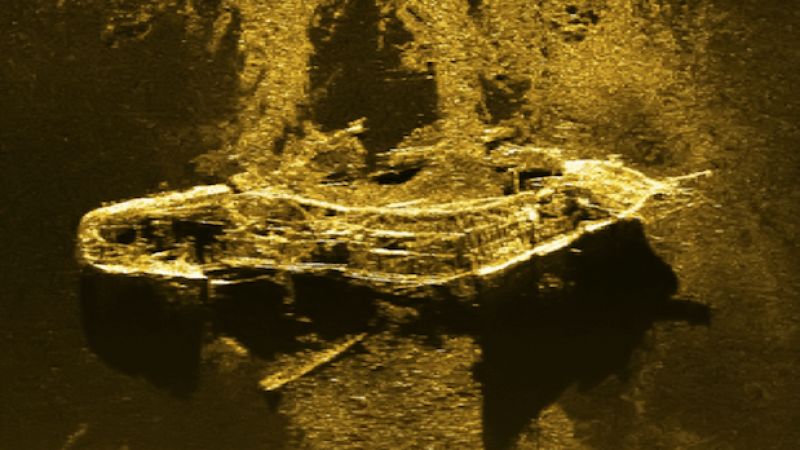 MH370 Search Crews Turn Up Nought But This Beaut 19th Century Shipwreck