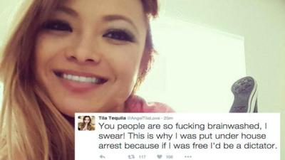 ‘Sober AF’ Tila Tequila Has Brain-Snap #37644, Says The World Is Flat