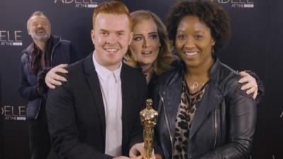 WATCH: Adele Photobombs A Bunch Of Her Fans, Because She’s Adele