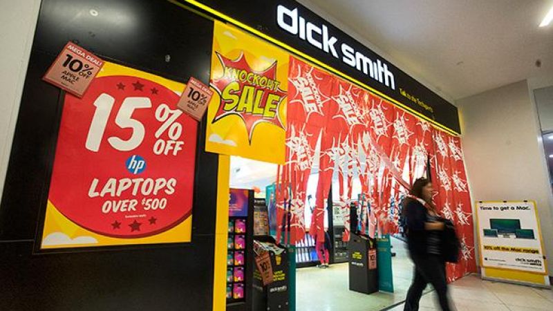GET YOURSELF SOME CHEAP DICK: Dick Smith Electronics Begins Huge Fire Sale