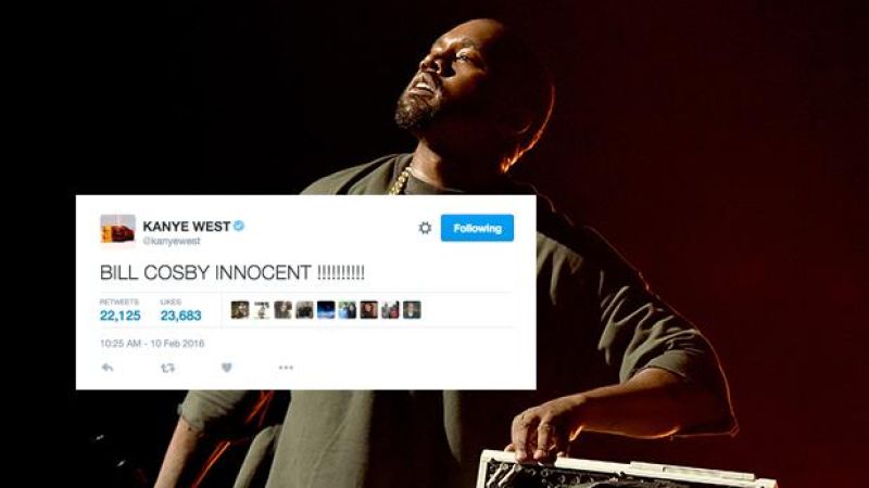 Kanye West Tweeted About Bill Cosby And The Internet Is Melting Down