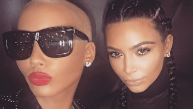 Kim K & Amber Rose Care Not For That Twitter Beef, Are Hangin’ Out IRL