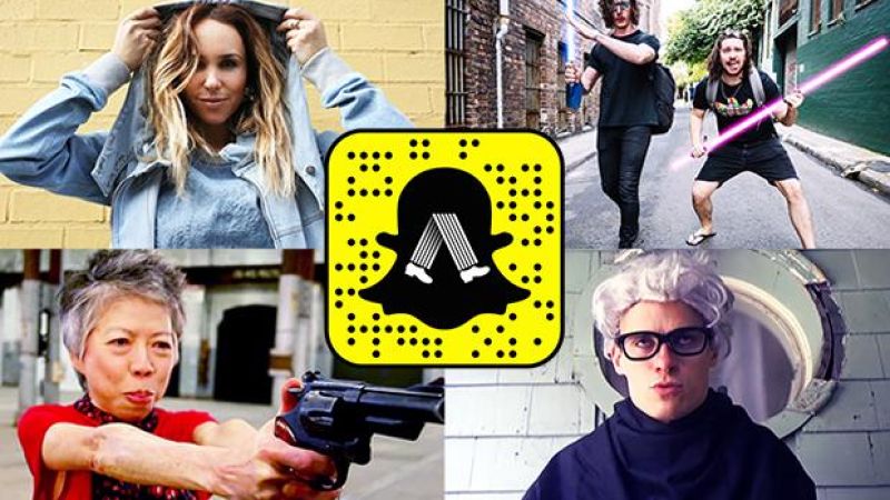 Hang With Peking Duk, Lee Lin, Friendlyjordies + More On Our New Snapchat