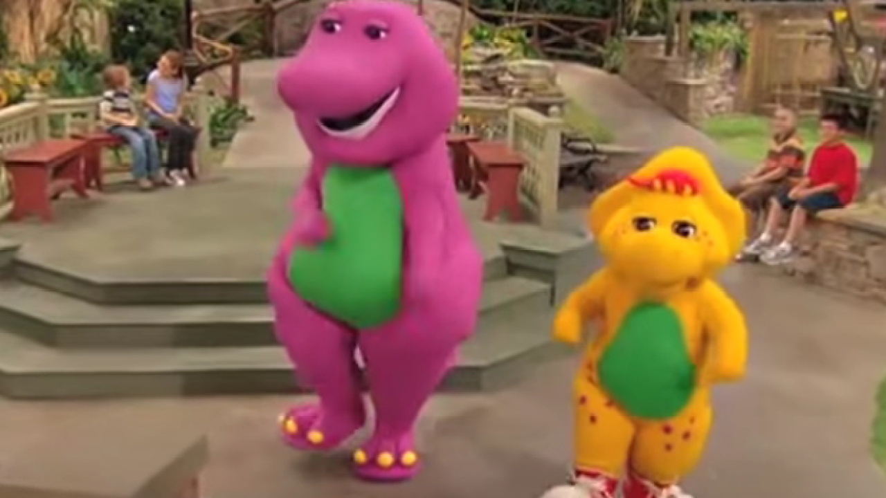 Here’s Your M8 Barney The Dinosaur Rapping Biggie’s ‘Get Money’, ‘Cos TGIF