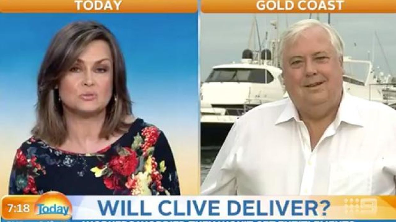WATCH: Lisa Wilkinson Sets Rekt-0-Metre To Max In Clive Palmer Interview