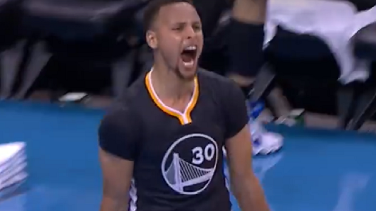 WATCH: Steph Curry Sinks Unholy, Record-Breaking 3-Point Winner In OT