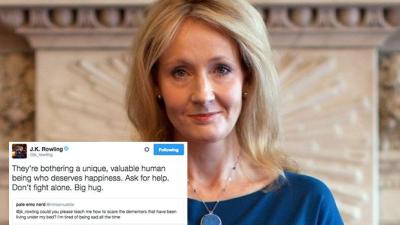 J.K. Rowling’s Advice To A Fan Struggling With ‘Dementors’ Is Pure Magic