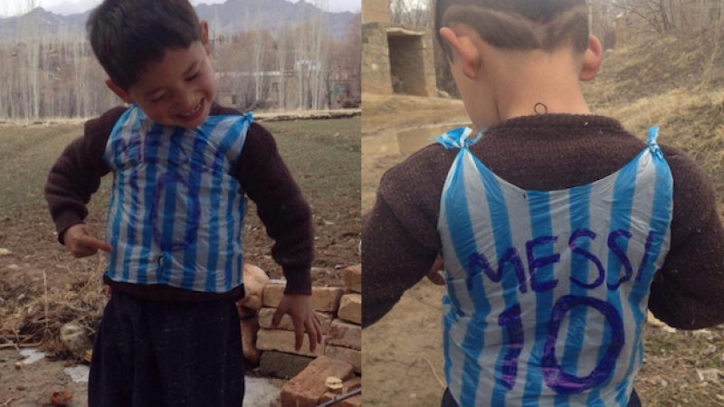 Leo Messi’s Trying To Meet That Lil’ Viral Plastic Bag Fan Of His