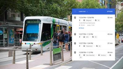PRAISE JEBUS: Melbourne Public Transport Info Finally Added To Google Maps