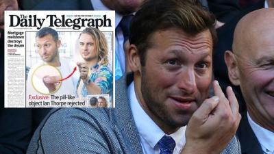 Ian Thorpe Fumes Over The Daily Telegraph’s “Ridiculous” Pill Photo