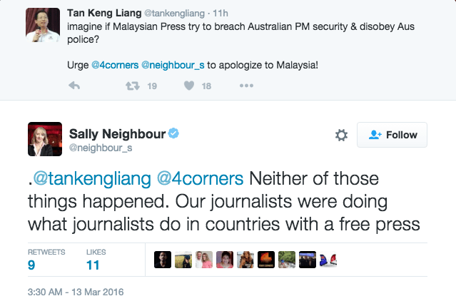 ABC Journos Arrested In Malaysia After Questioning PM About Shady Payments