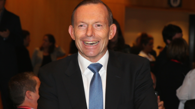 Tony Abbott Fans Booed Turnbull’s Name At An RSL And Tony Friggin’ Loved It