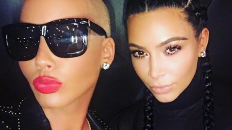 Amber Rose Comes In Swinging For Kim, Calls Out Nudity Double-Standards