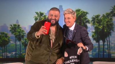 WATCH: Supportive Daddy DJ Khaled Explains Who ‘They’ Are On Ellen