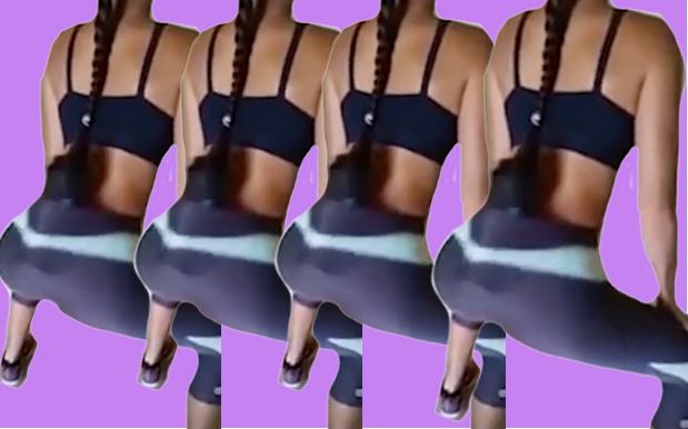 WATCH: Woman Uses Her Intense Booty Powers To Stir A Protein Shake.