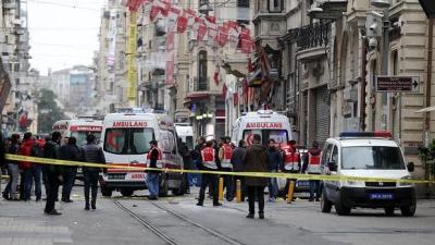 5 Dead, 20 Wounded After Suicide Bombing Hits Istanbul’s City Centre