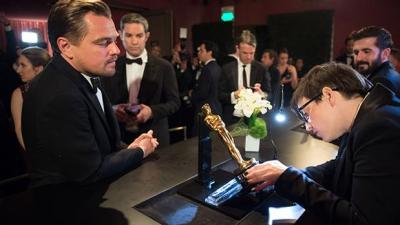 Inside The Oscar Statuette Care Booklet That Had Leo Completely Baffled