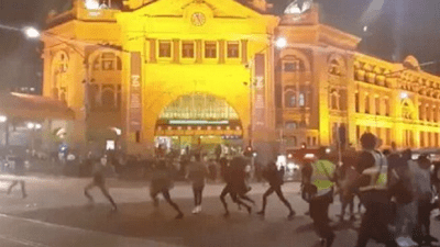 Victoria Police Have Nabbed 35 Rioters From That Unreal Fed Square Brawl