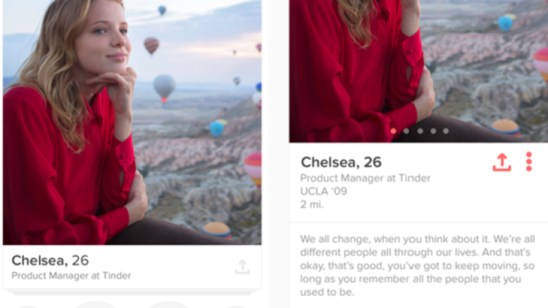Tinder’s Testing A “Share” Button So You Can Curate A Mate’s Next Smang