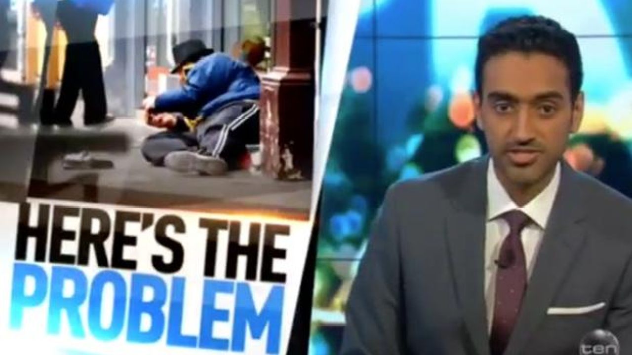 WATCH: Waleed Aly Asks Why The Hell Begging Is Illegal In Most Of Aus