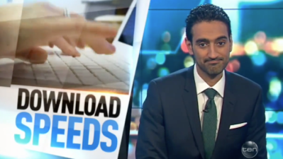 WATCH: Waleed Shrugs Off Tele Drama, Goes Hard At The NBN On ‘The Project’