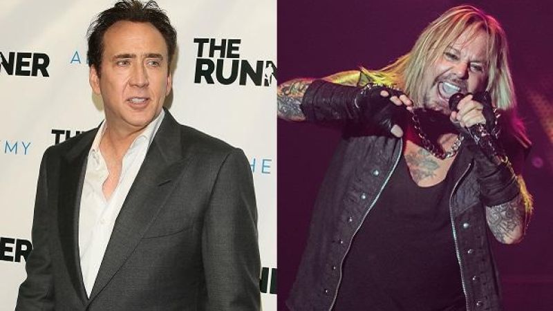 WATCH: Nicolas Cage In Weird, Old Biffo With Mötley Crüe’s Vince Neil