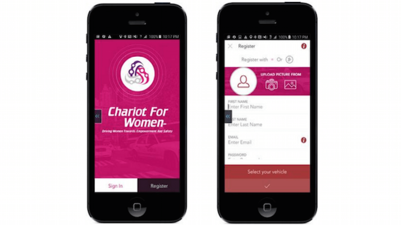 Man-Free Uber ‘Chariot For Women’ Wants You To Rename It, Understandably